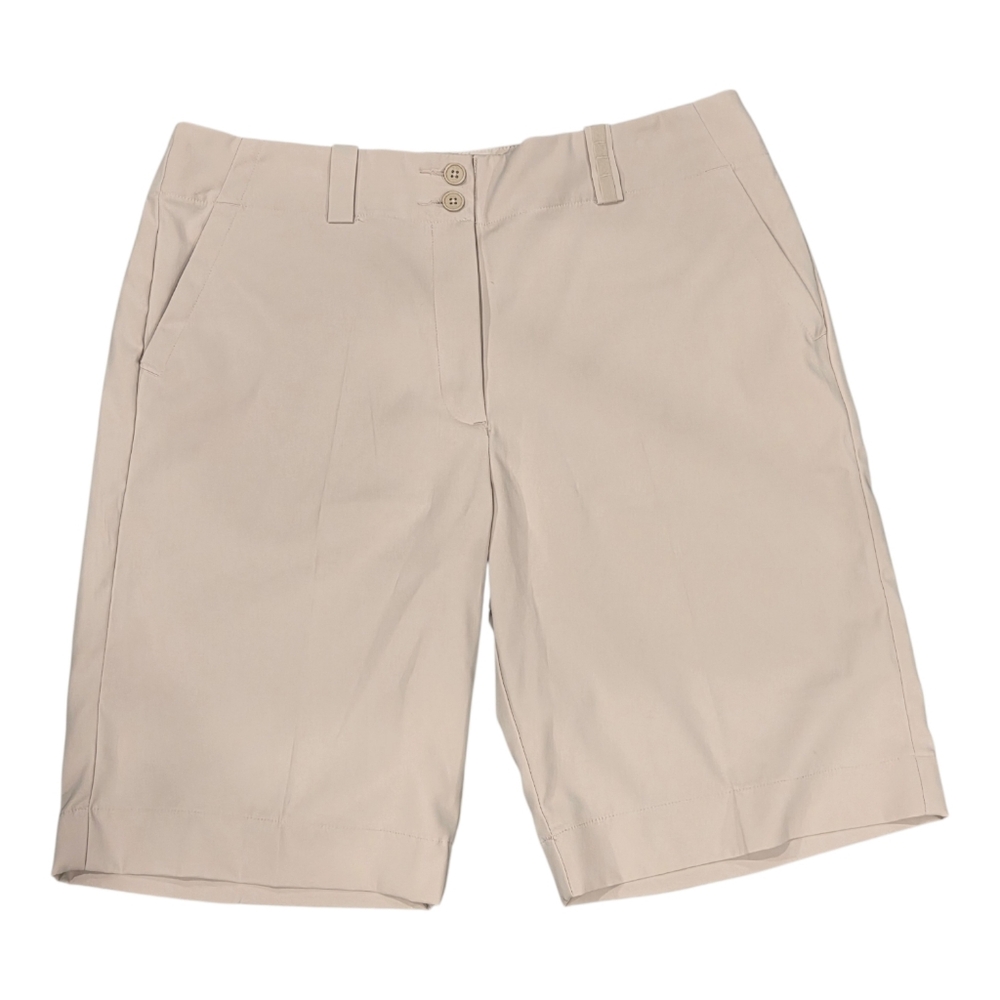 Nike Golf Shorts, Beige, Womens Size 10, Dri Fit, Lightweight